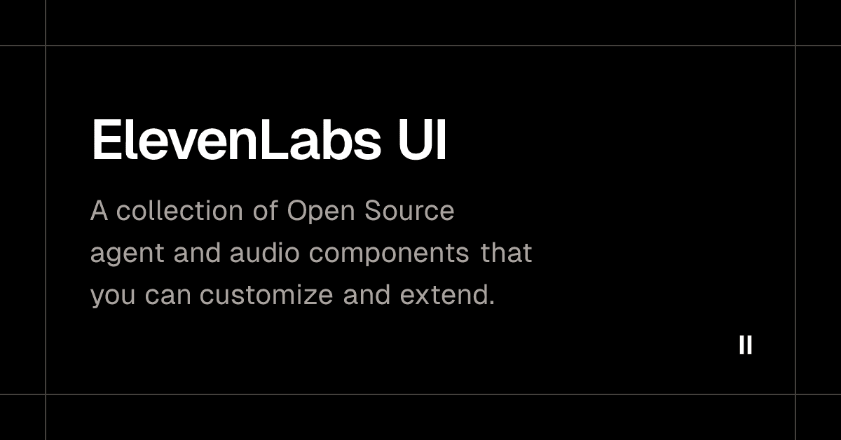 Elevenlabs UI